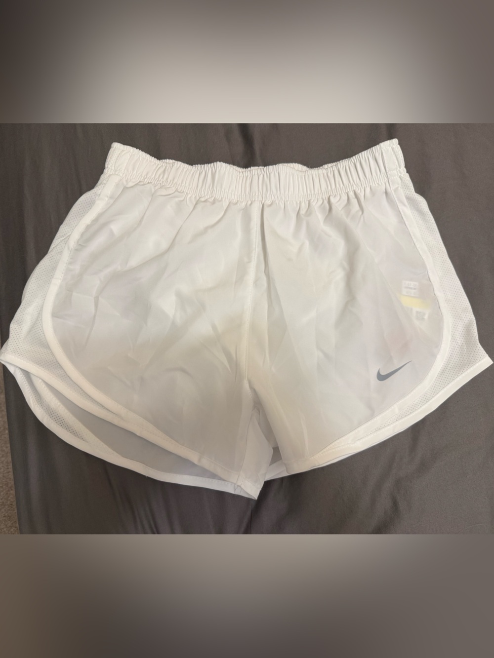 Nike Women’s White Athletic Dri-FIT Shorts